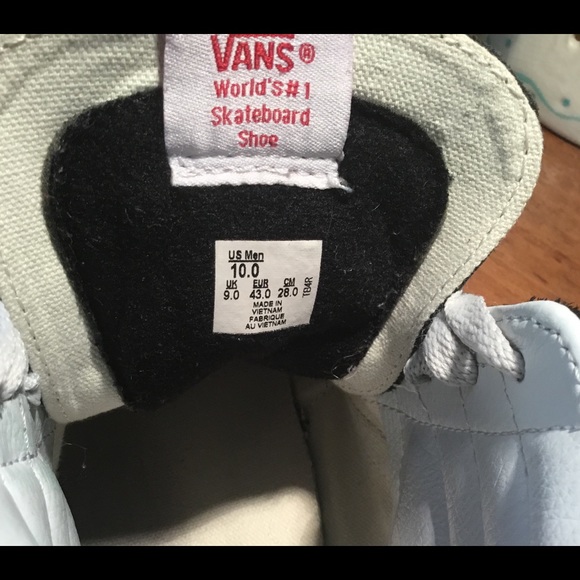 ❤️SOLD❤️ VANS Classic High Tops Old School - Picture 4 of 5